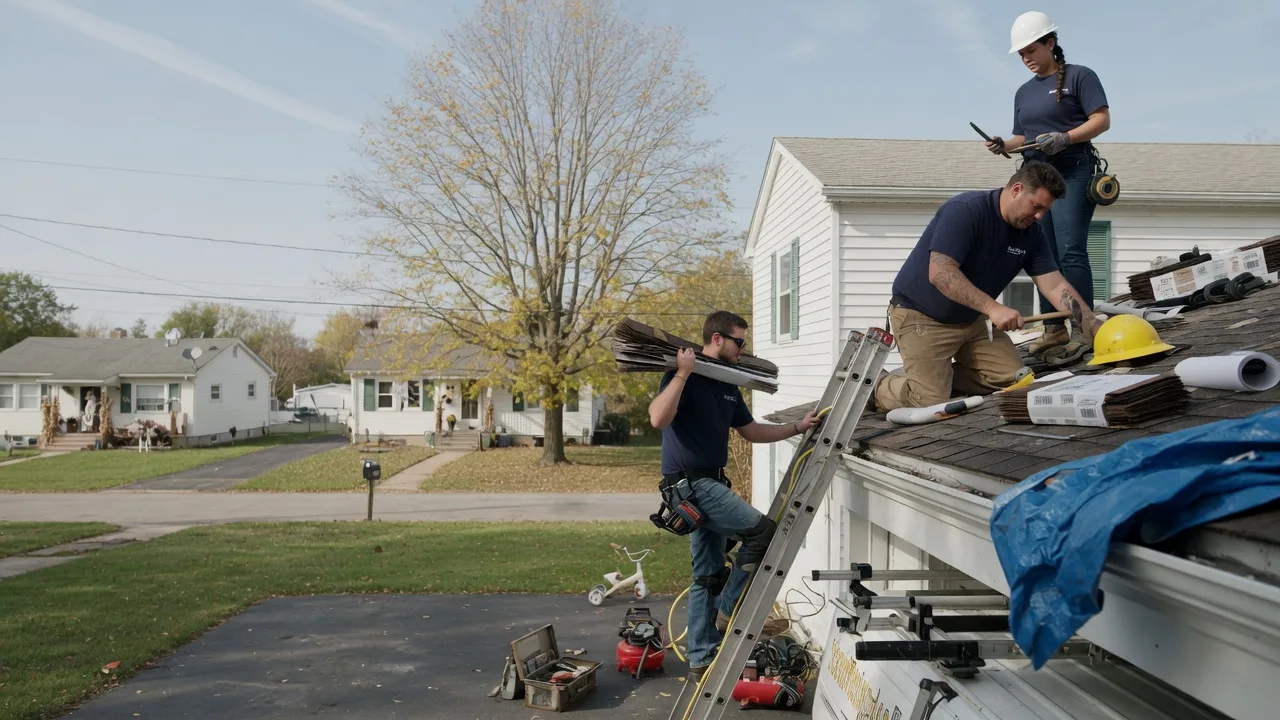 Local Roofing Contractors in Batchtown, IL near me